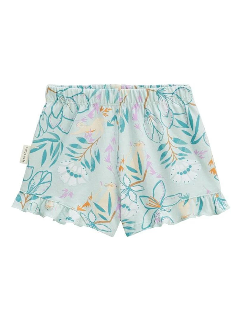 Pyjama enfant manches courtes Patroika   Vert