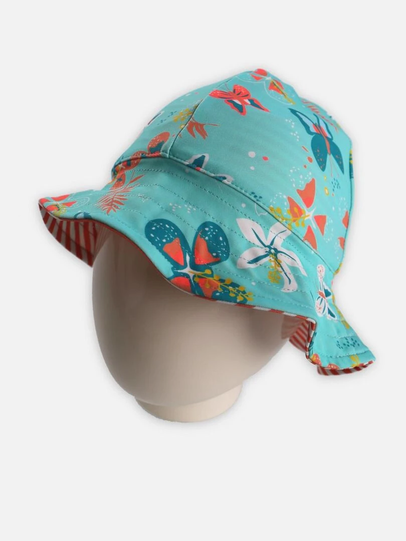 Chapeau Reversible Archimède Bleu