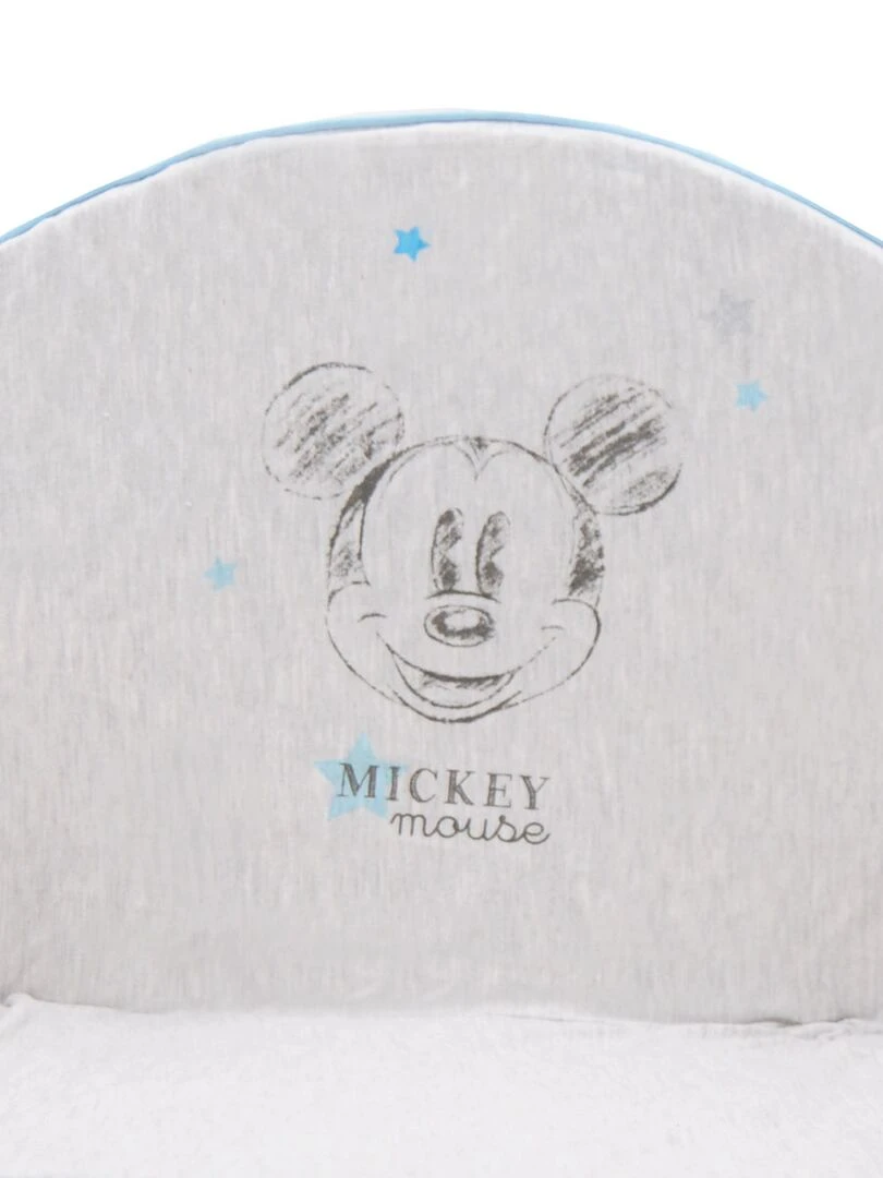 Fauteuil club déhoussable Mickey Douce Nuit   12 mois   Gris