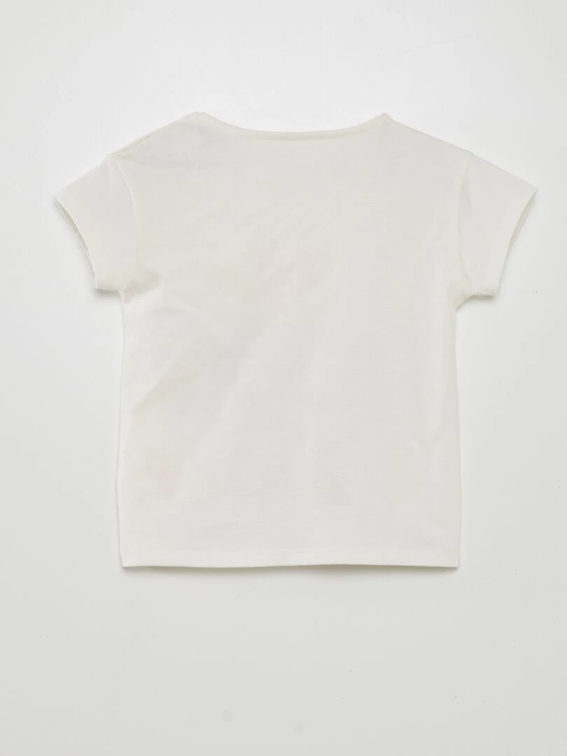 T shirt en coton X Little Bad Wolf   Blanc