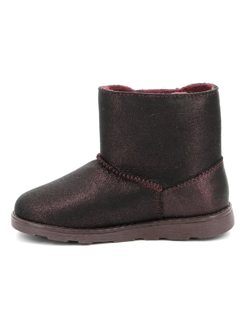 Boots Synthetique Aldize   Bordeaux