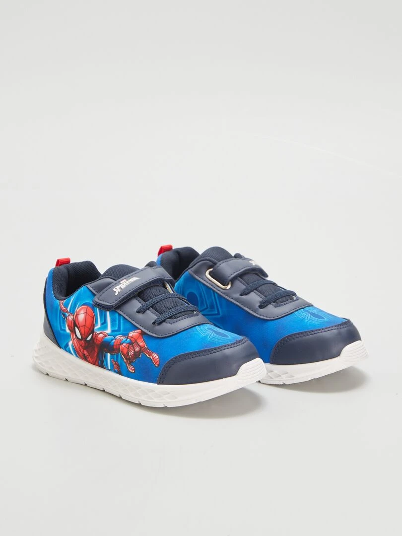 Baskets à scratch 'Spider Man' Bleu