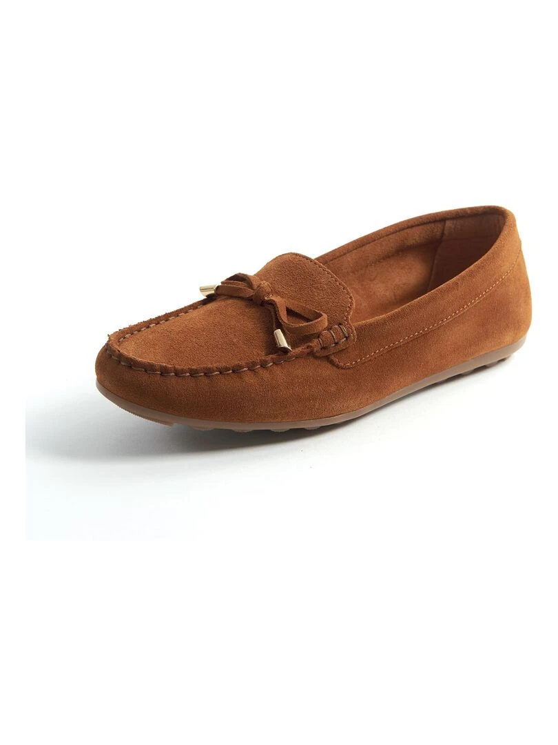Mocassin Modele Caroline Camel