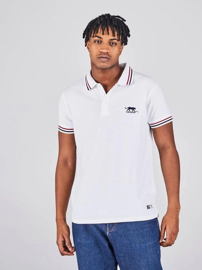 POLO IVO Airness Blanc