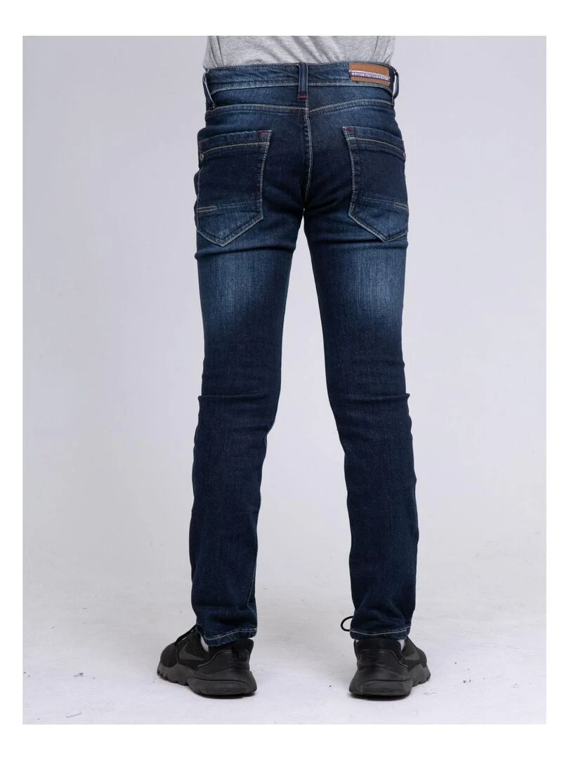 Jean coupe slim SNOW J Bleu foncé