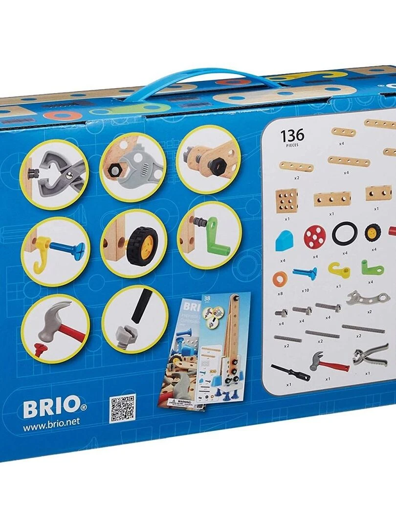 'brio' 34587 Coffret Evolution Builder 135 Pieces   N/A