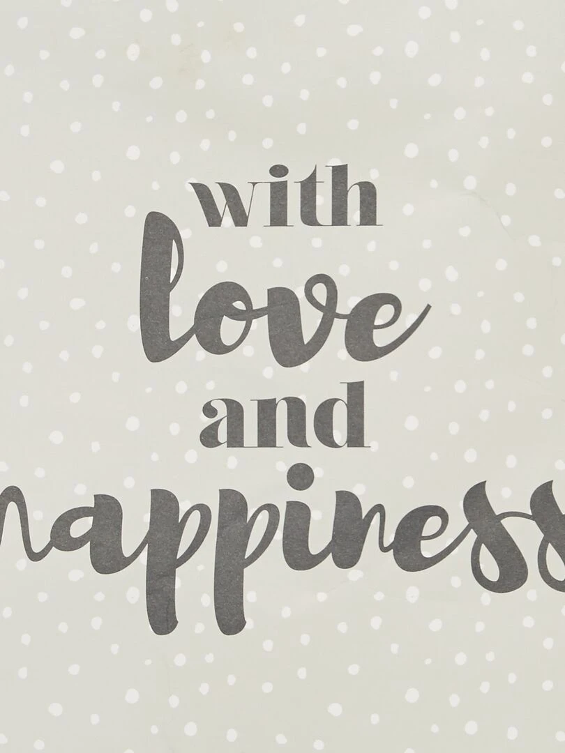 Sac cadeau grand modèle   Gris