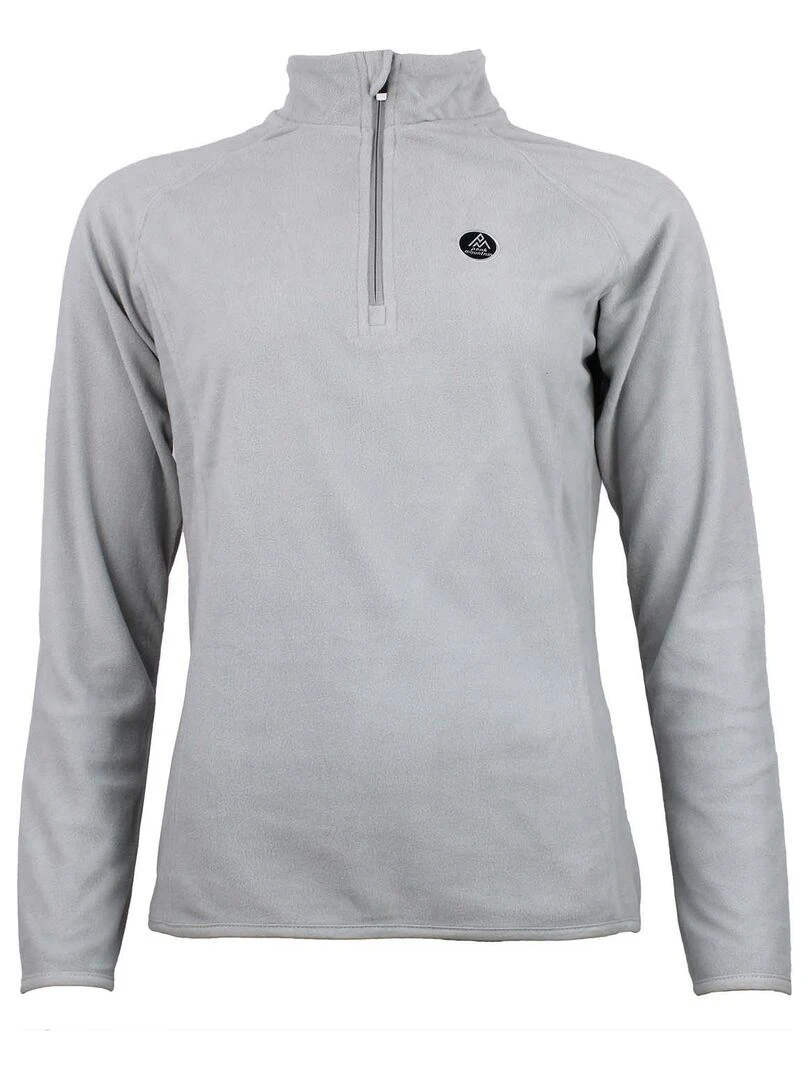Sweat polaire femme AFINOR Gris