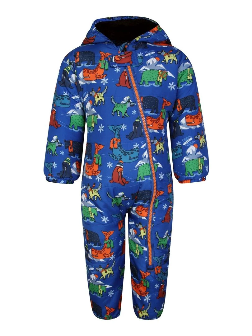 Dare 2B Combinaison de ski BAMBINO Bébé Bleu Noir