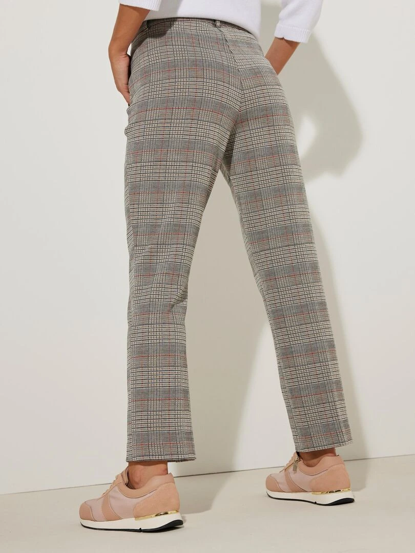 Pantalon 7/8ème maille milano   Damart   Marron