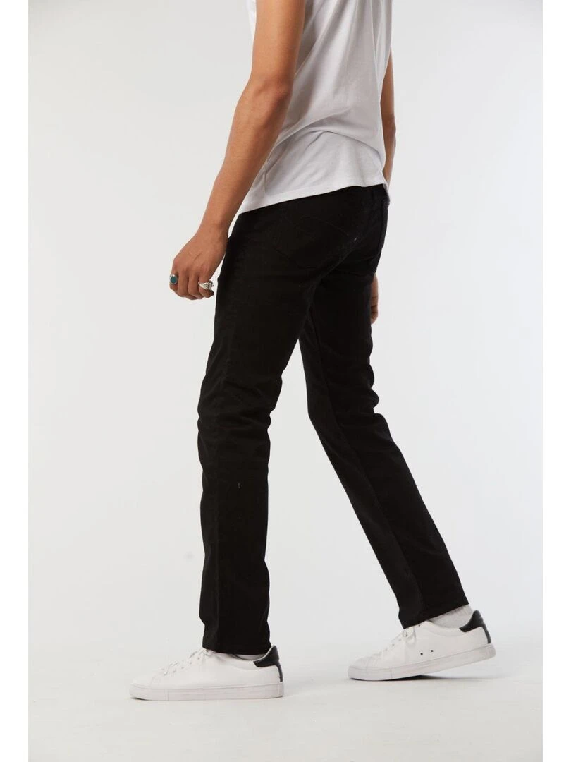 Lee Cooper   Pantalon coton straight LC122ZP   Noir