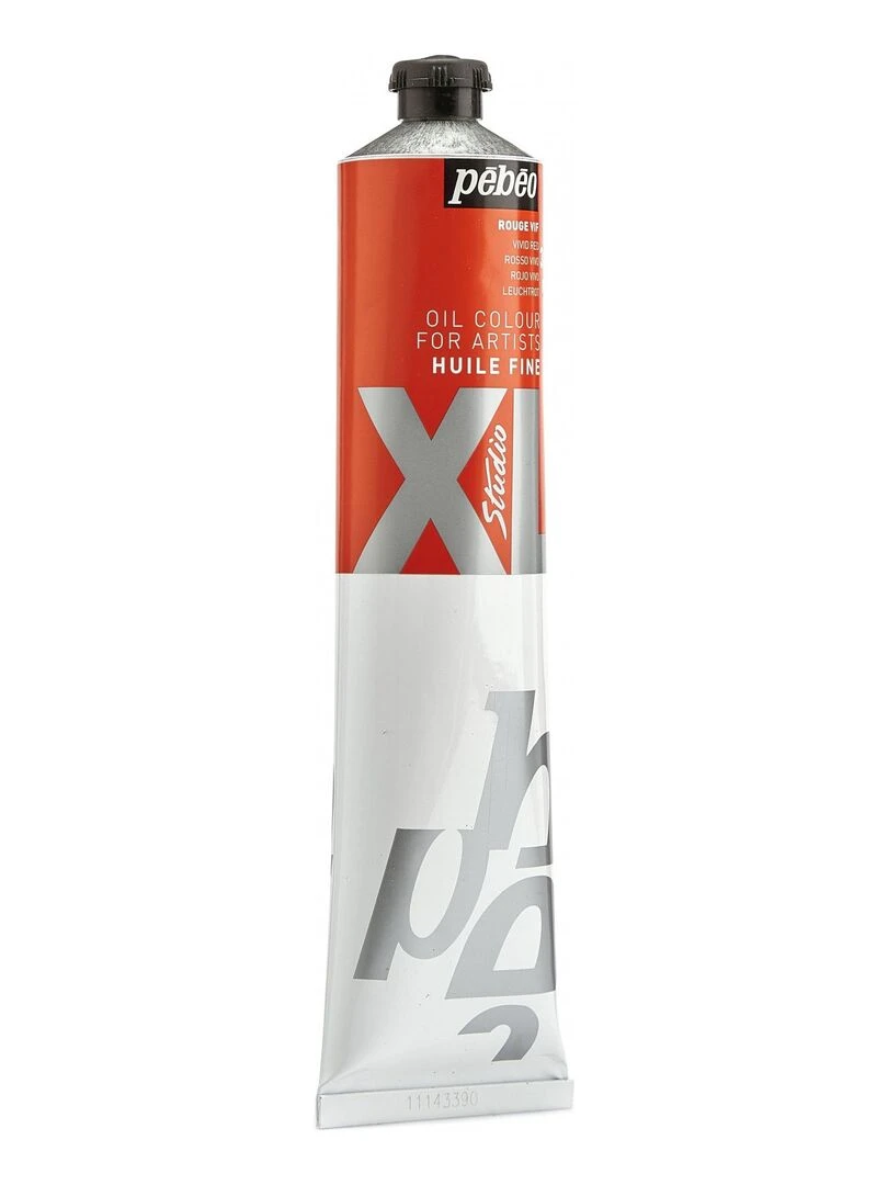 Peinture à l'huile fine XL Studio Rouge vif 200 ml N/A