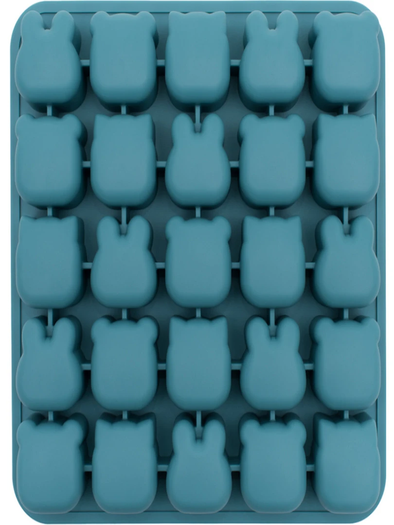 Moule À Cuire Ou À Congeler Mini Portions Bleu Blue Dusk   Bleu