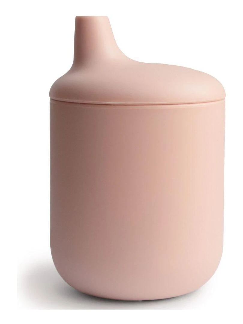 Tasse à bec en silicone Blush Rose