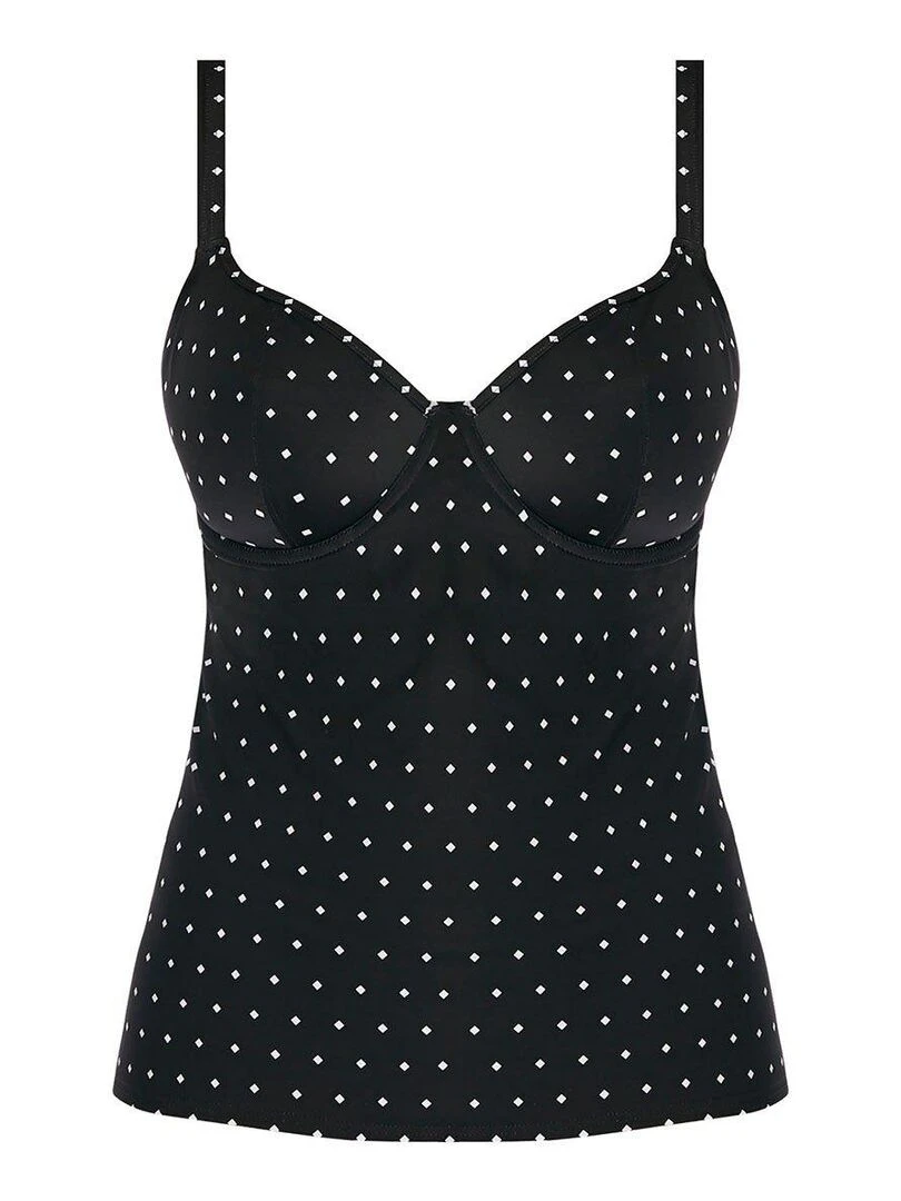 Haut de maillot de bain tankini à armatures Jewel cove   Noir