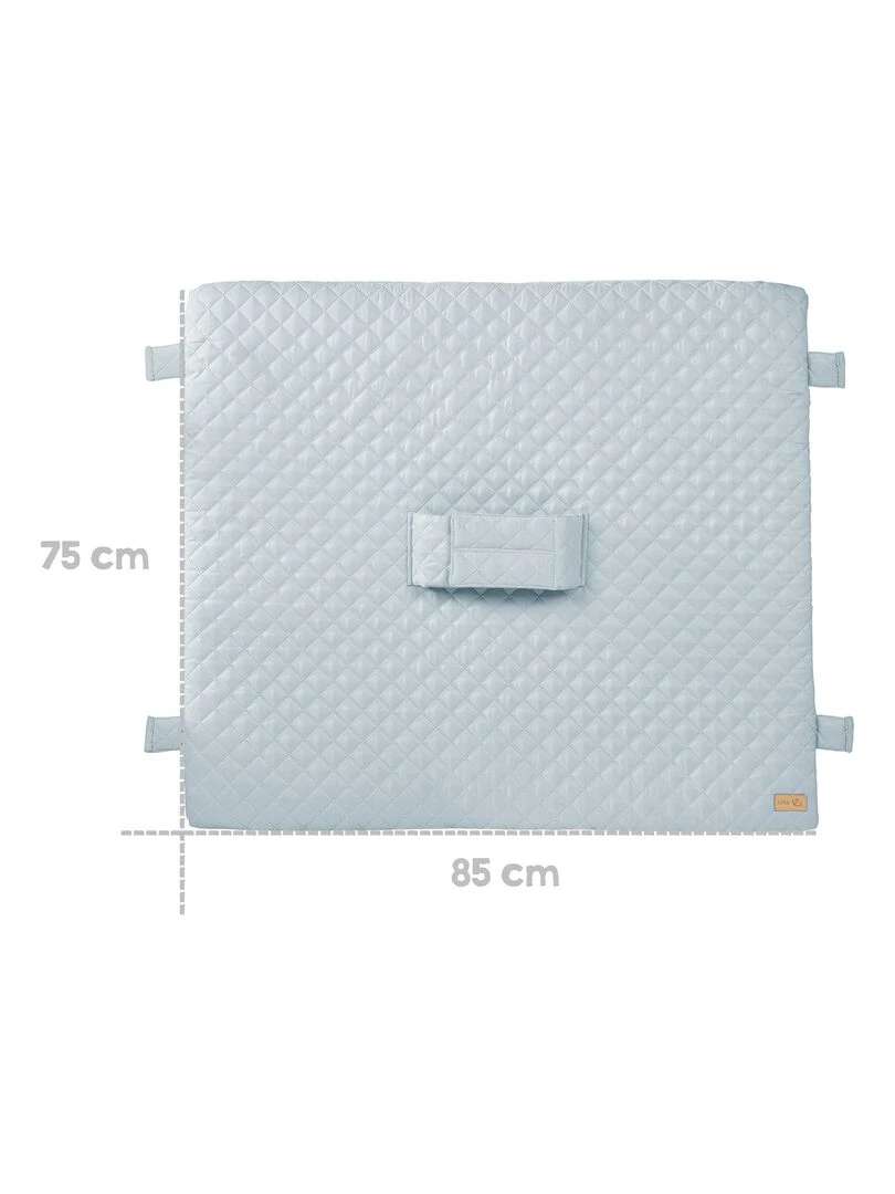 ROBA Matelas À Langer "roba Style"   85x75   Avec Sangle De Maintien   Bleu Clair   Bleu clair