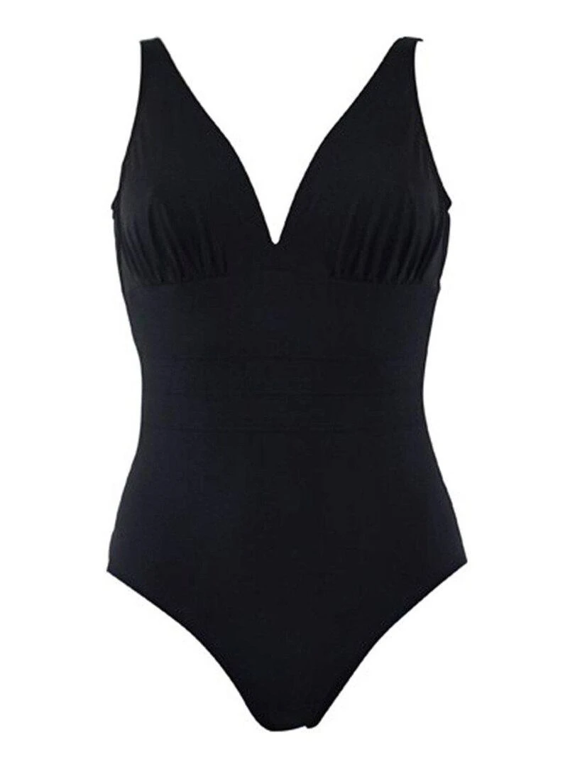 Maillot de bain une pièce sans armatures Addict Bonnets C à E   Noir