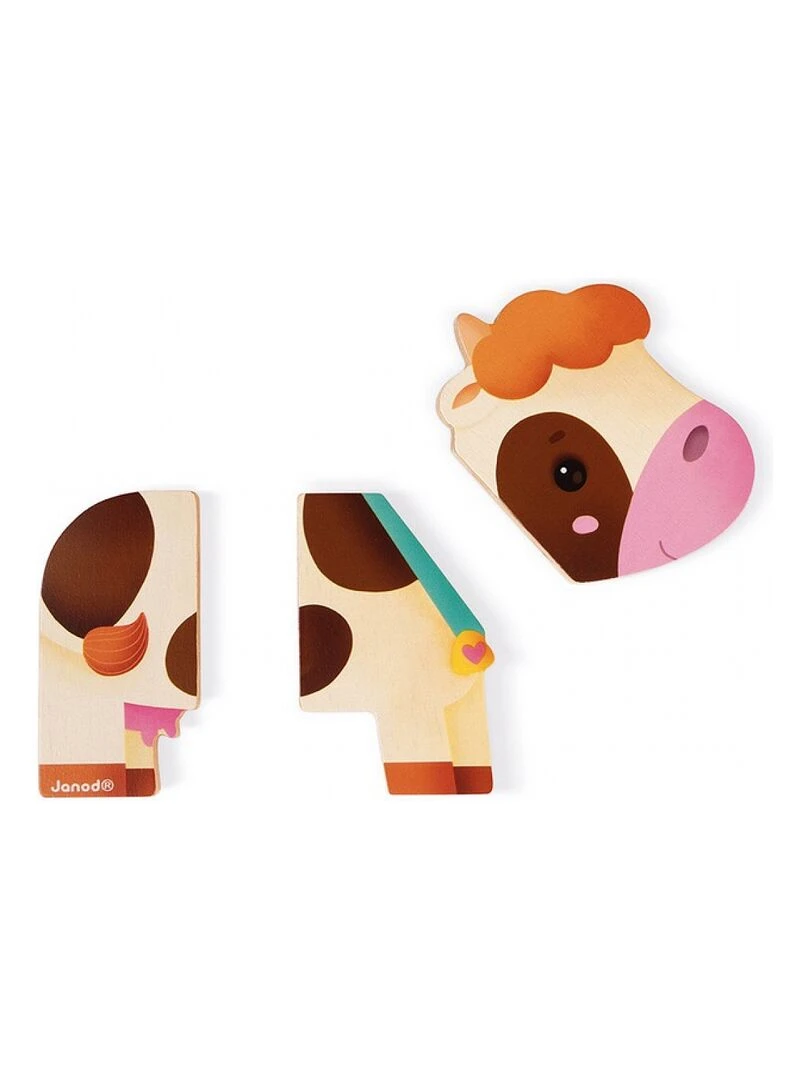 Funny Magnets Pieces Bois Magnetiques Ferme N/A