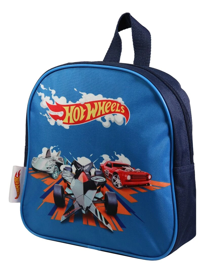 BAGTROTTER Sac à dos gouter 24 cm maternelle Hot Wheels Bleu Bleu