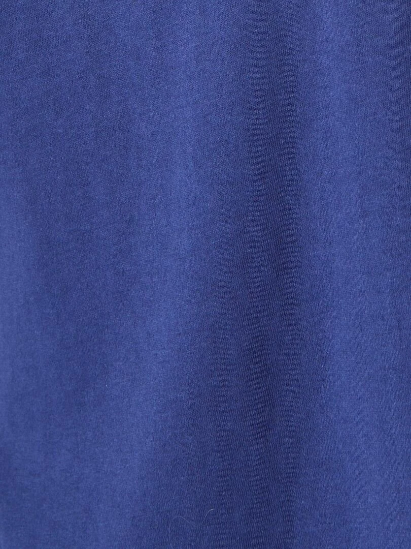 Pyjama maille jersey coton peigné   Damart   Bleu nuit