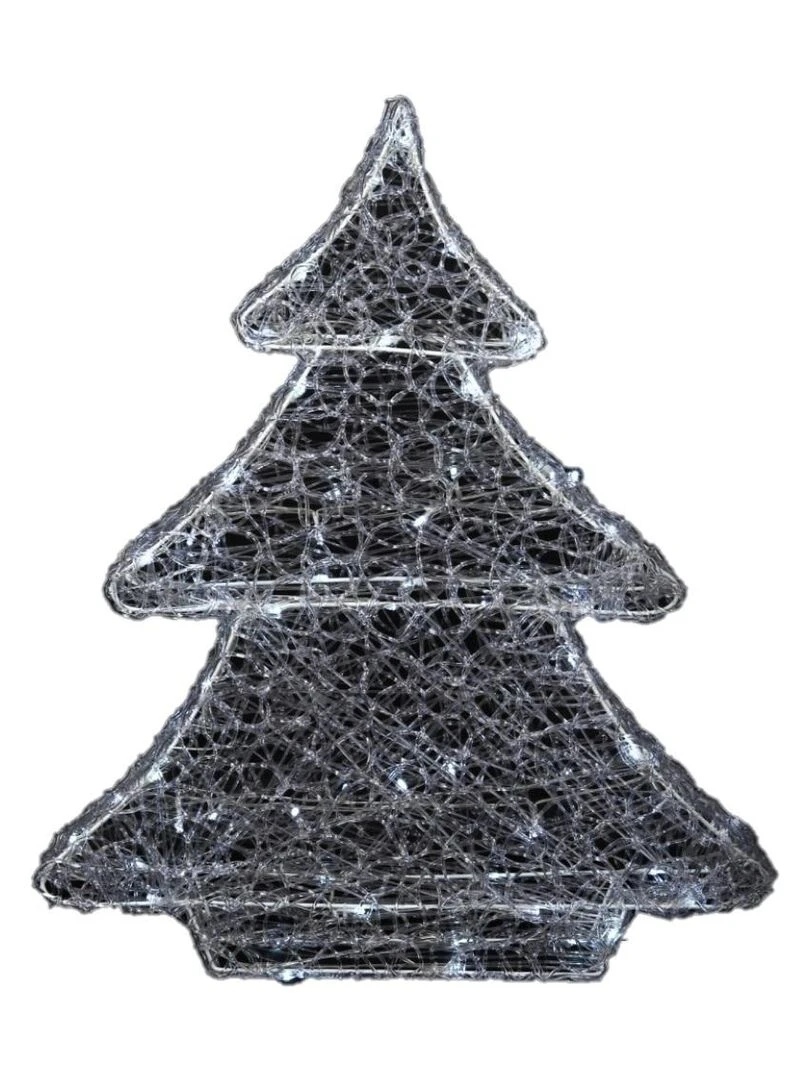 Grand sapin lumineux 80 Led Blanc
