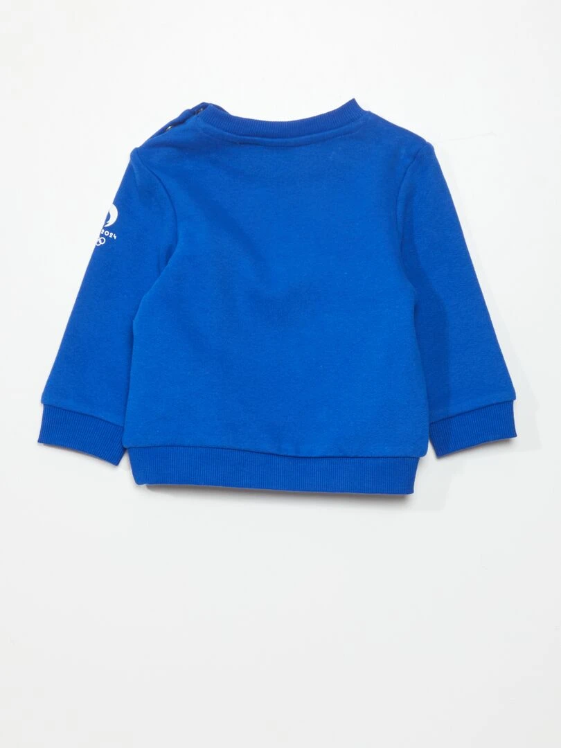 Sweat en molleton   Paris 2024   Bleu