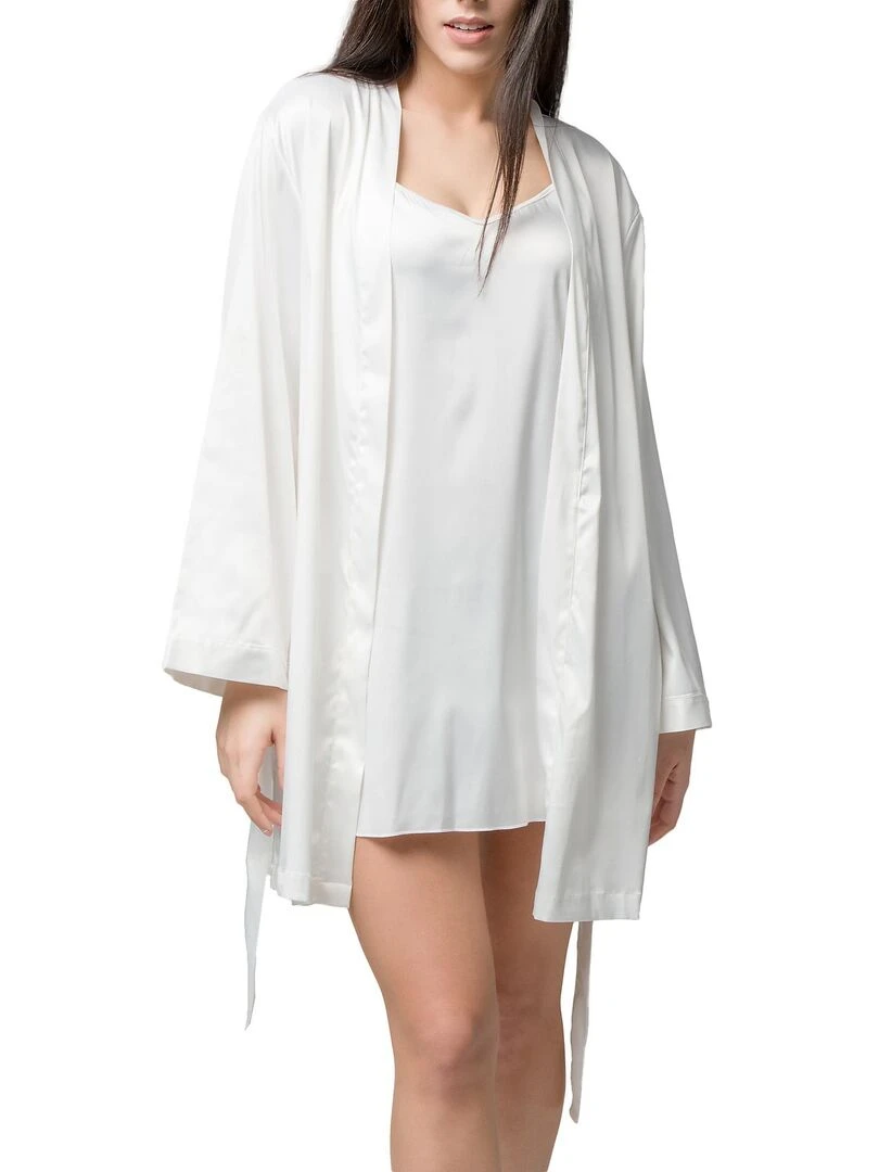 Kimono Prestige   Ecru