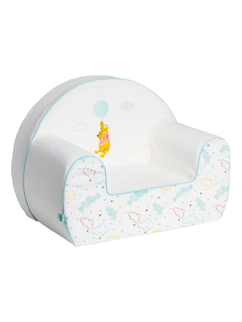 Fauteuil club enfant Disney Winnie Hello my Funshine Bleu