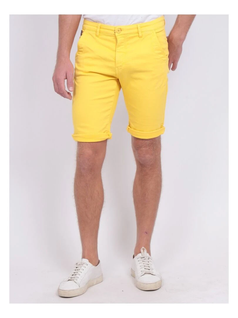Bermuda chino BAVOLTA Jaune
