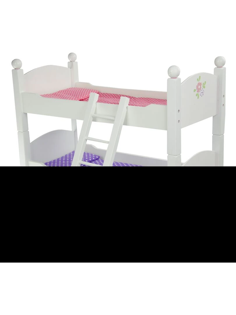 Lit superposé bois poupée poupon Little Princess mobiler accessoire TD 0095A   N/A