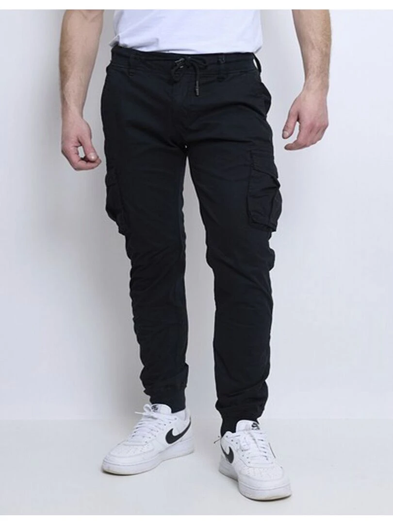 PANTALON CARGO Kebello Noir Noir