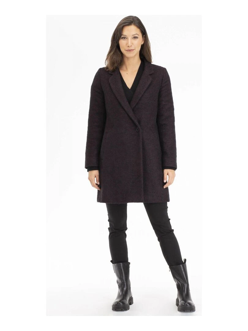 Manteau MELISSA Gérard Pasquier Violet prune