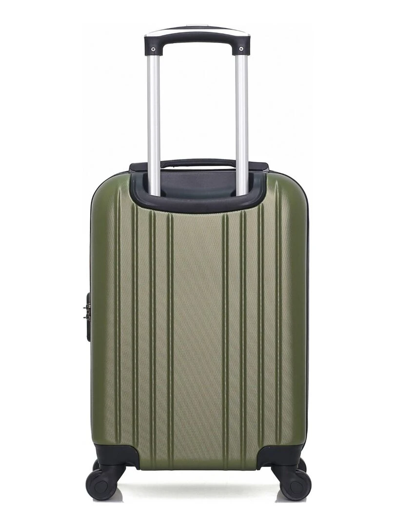 LPB LUGGAGE   VALISE CABINE ABS AMELIE E 4 ROUES 50 CM   Vert kaki