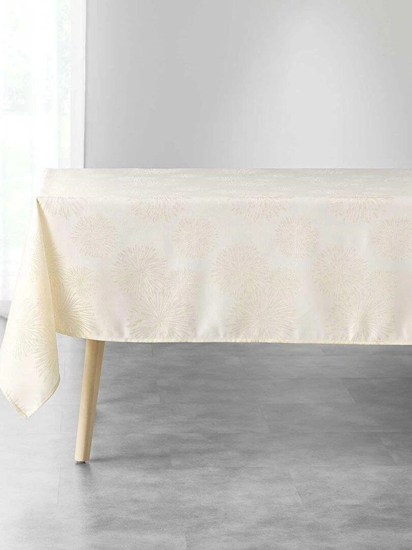 Nappe rectangulaire Artifice   Beige sable