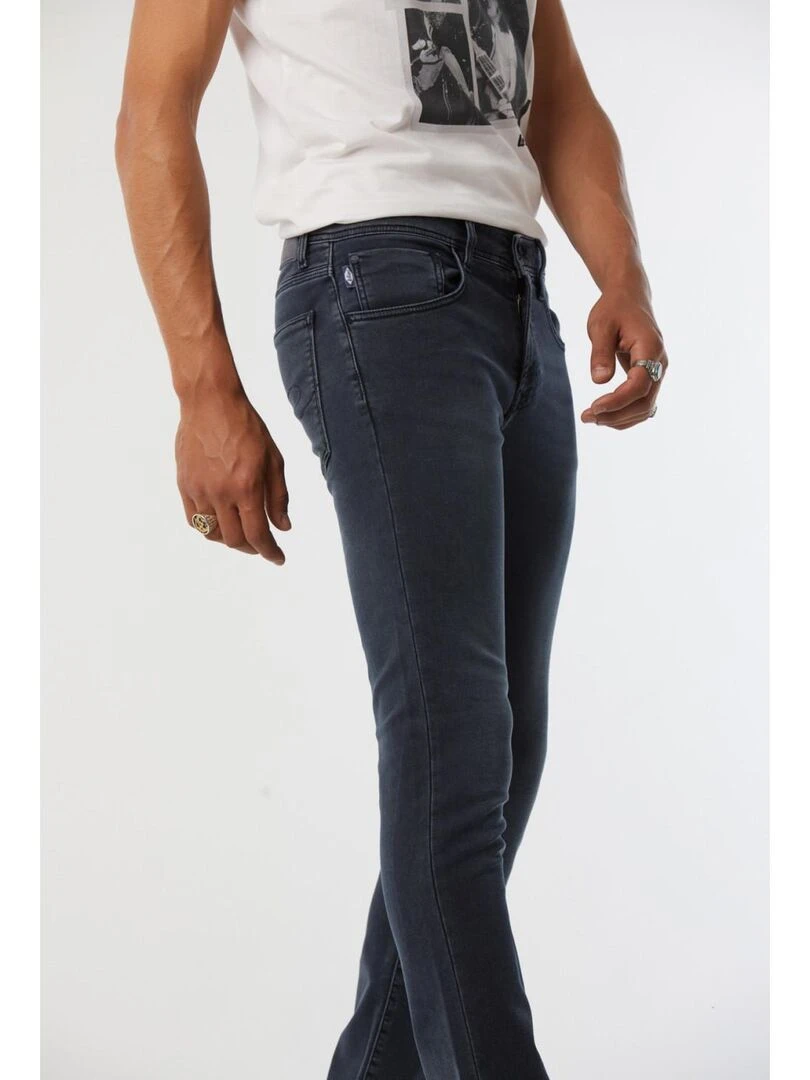 Lee Cooper   Jean coton slim LC128   Bleu Noir