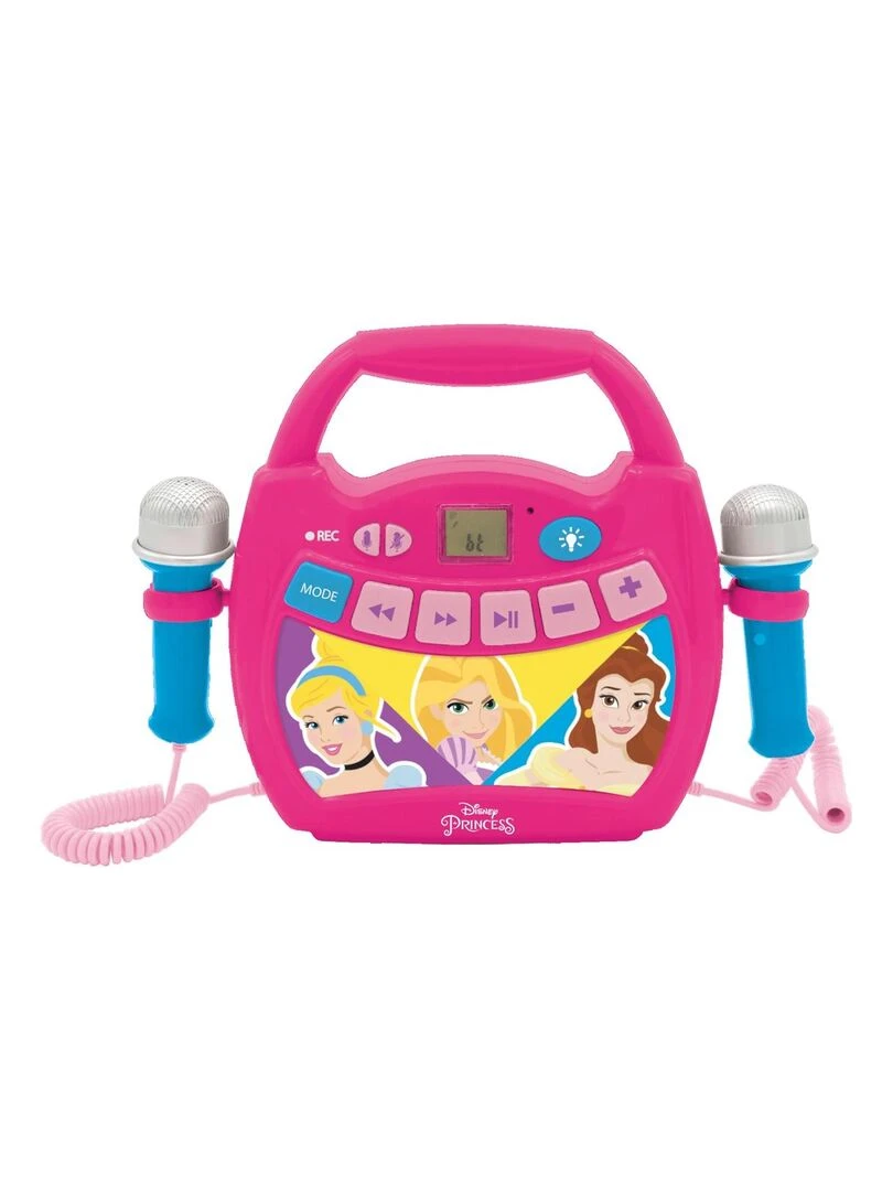 Enceinte Bluetooth Disney Princesses Avec Effets Lumineux Et Micros Et Batterie Rechargeable Incluse N/A