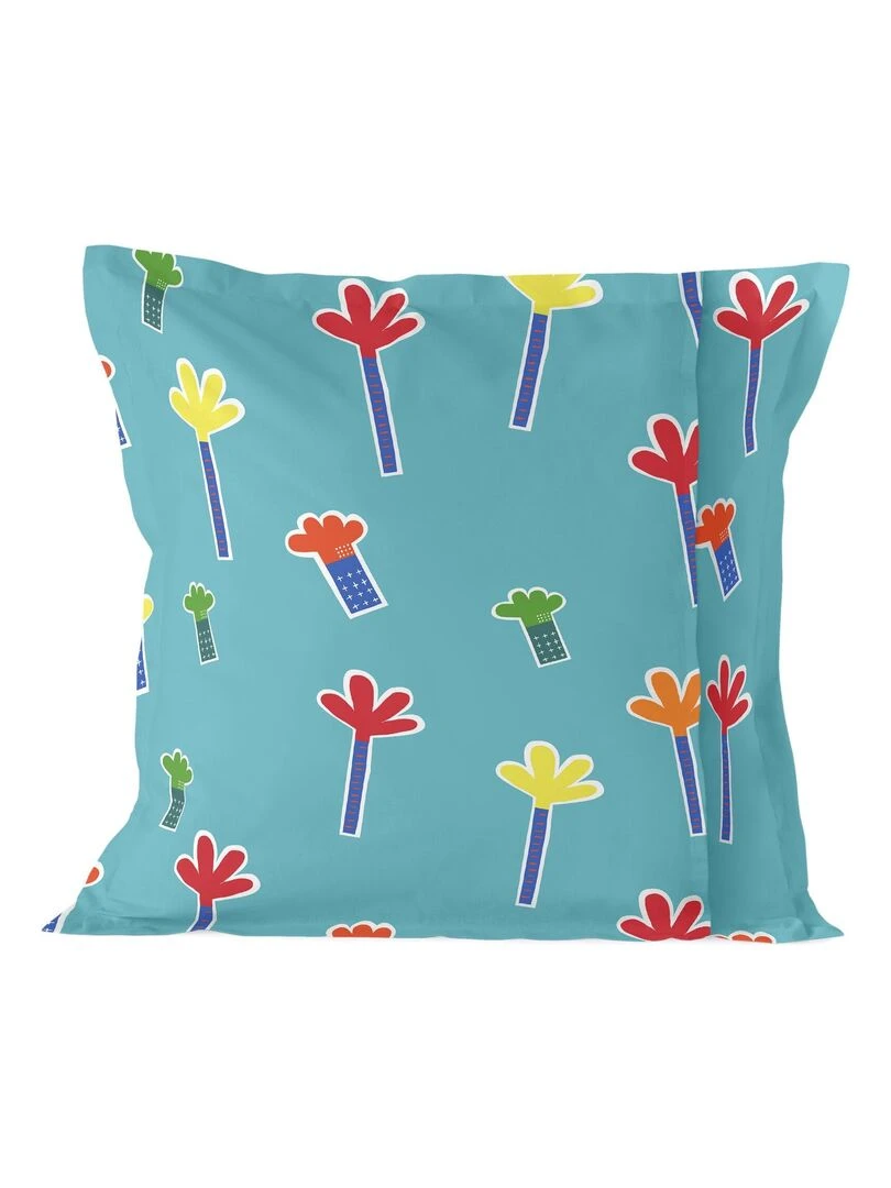 Taie d'oreiller Funnysaurus "Happyfriday"   Blanc