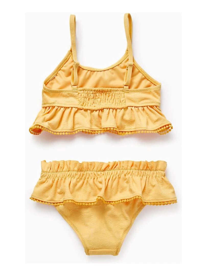 Maillot De Bain Pour Fille 'Tournesol' Jaune
