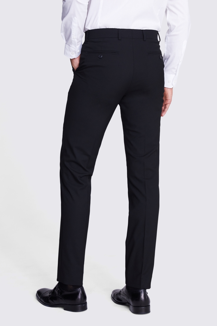 Tailored Fit Black Trousers Buy Online at Moss
