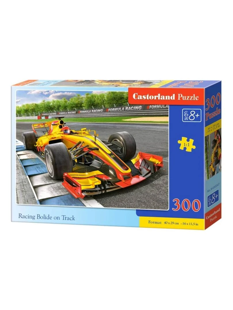 Puzzle 300 pièces : Bolide de course sur piste N/A