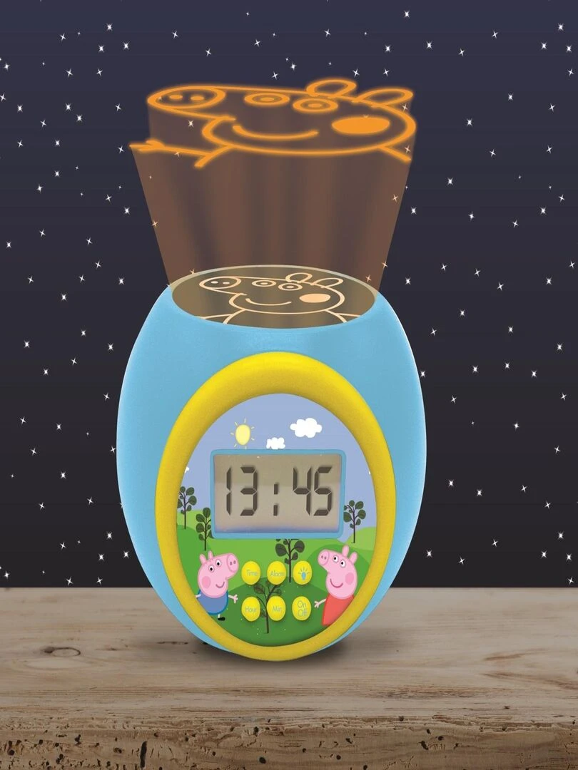 Réveil Projecteur Peppa Pig Avec Minuteur N/A