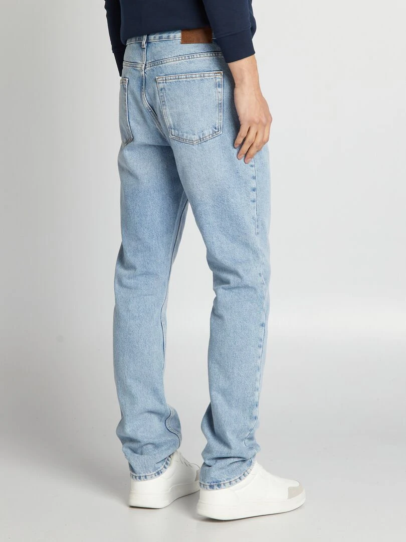 Lee Cooper   Jean coton straight LC122ZP   Bleu