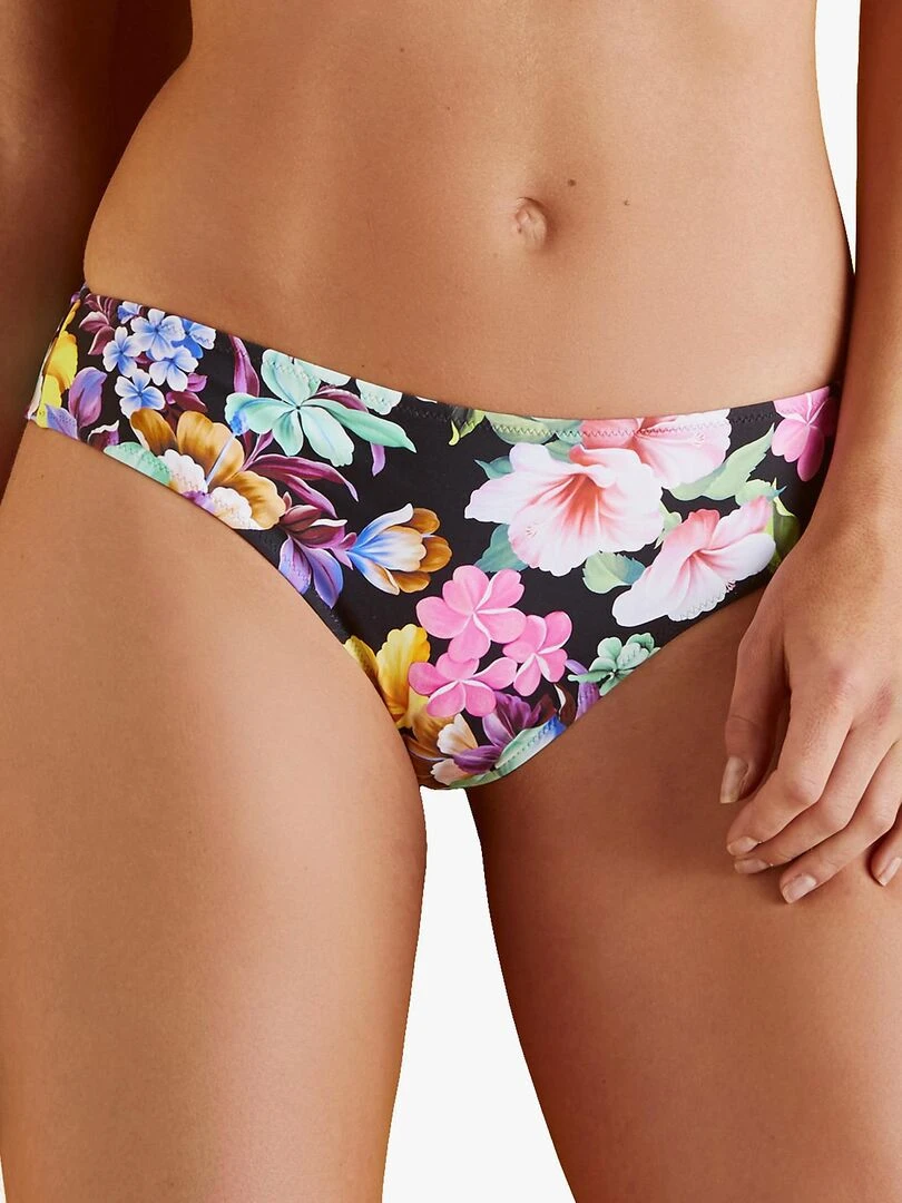 Bas maillot de bain Flores Noir