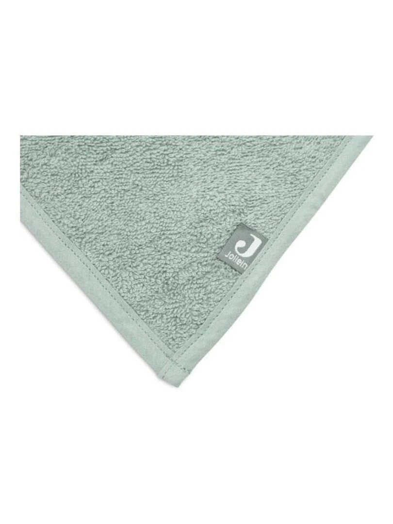 Bavoir Bandana Vert Cendré (2pcs)   Jollein   Vert