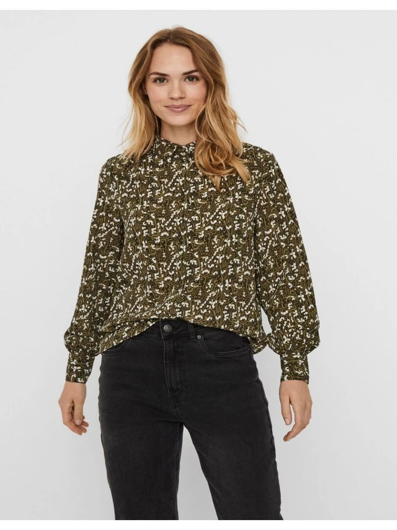 Chemise imprimé Vero Moda Vert