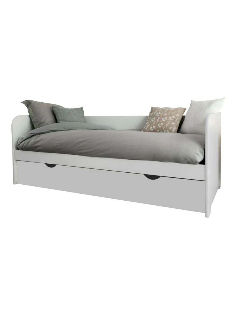 Lit gigogne Java AKITEN RETAIL Blanc Blanc