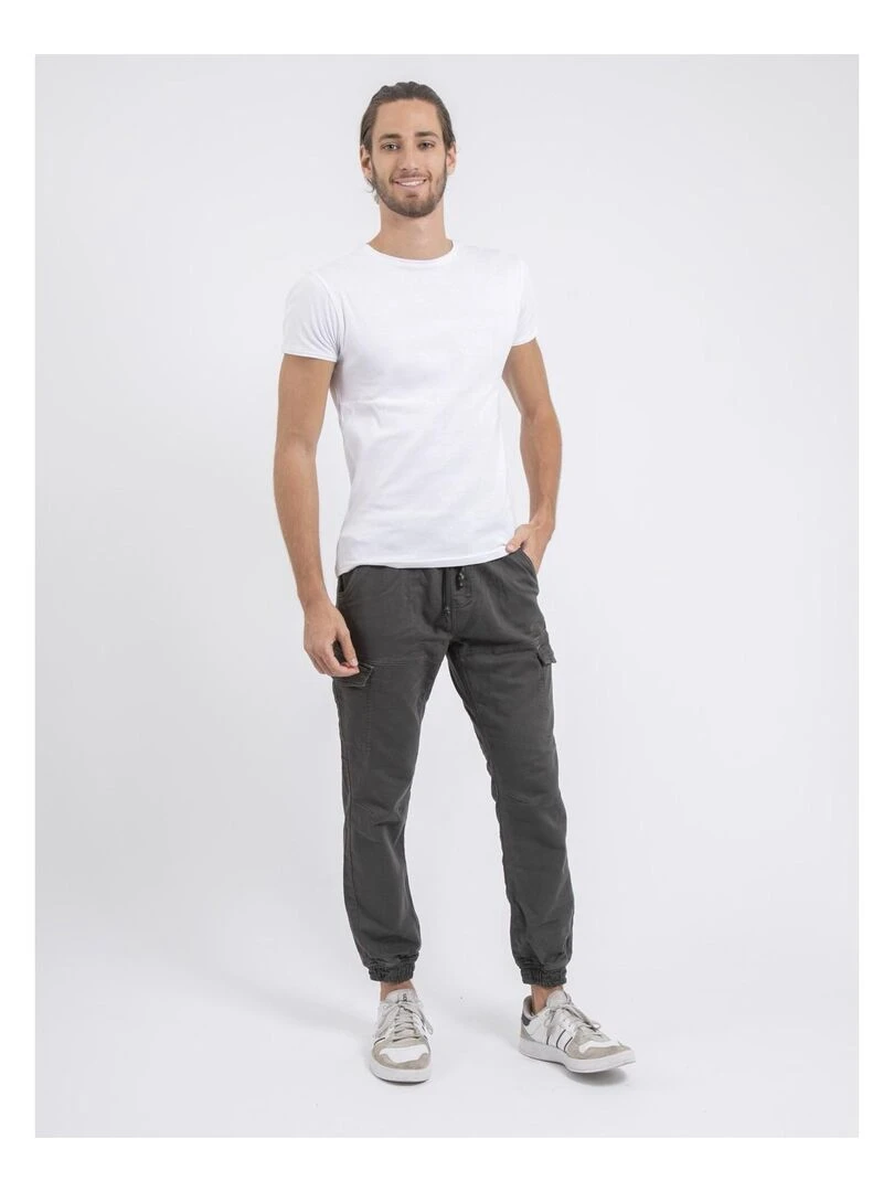 Pantalon battle VLOG   Gris foncé