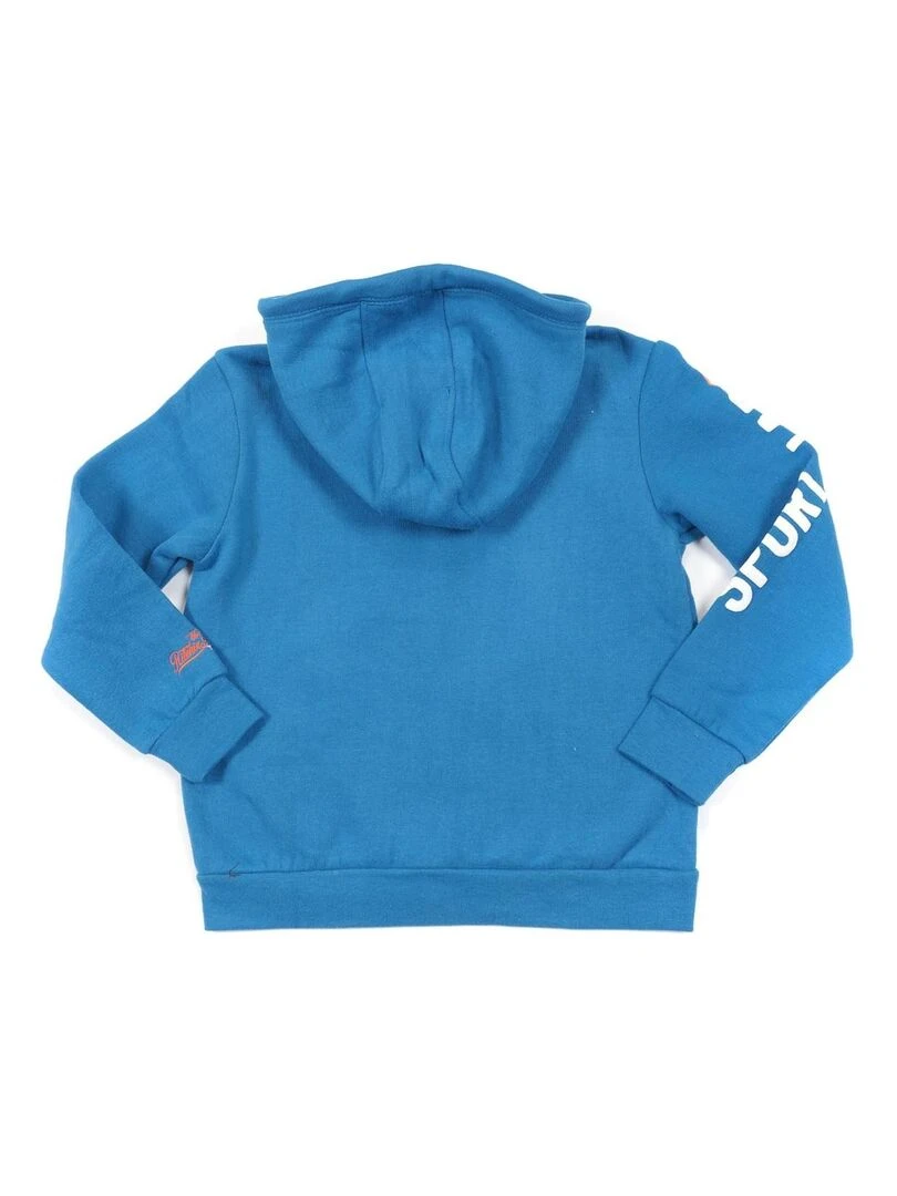 SWEAT ZIPPE CAPUCHE WIDY BOY   Bleu roi