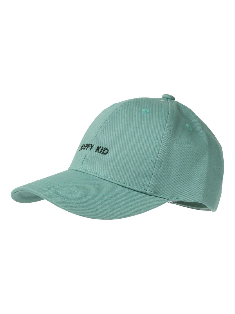 Casquette Enfant 4 8 ans brodée Vert d'eau Vert d'eau
