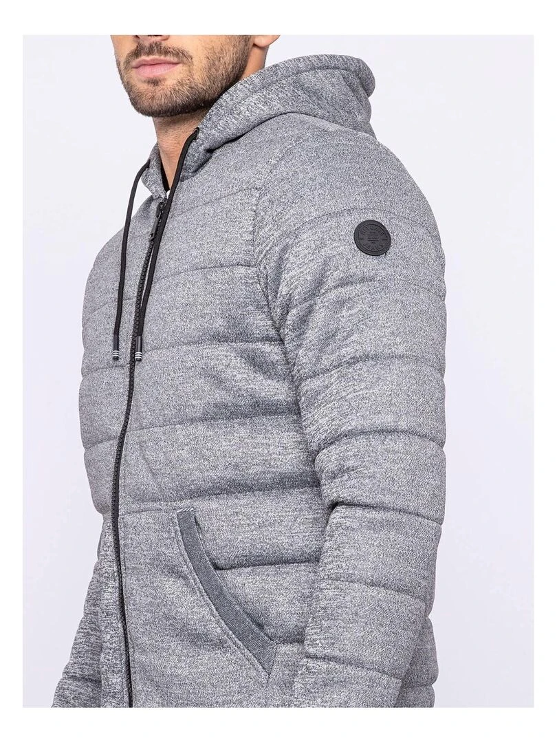 Veste fourrée capuche ZELKO   Gris